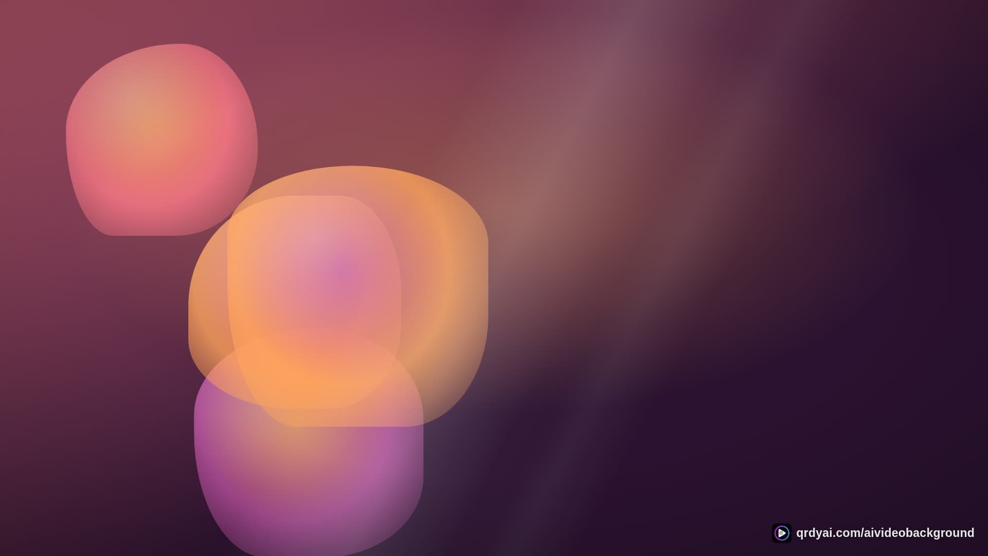 liquid melt landscape loop video background preview