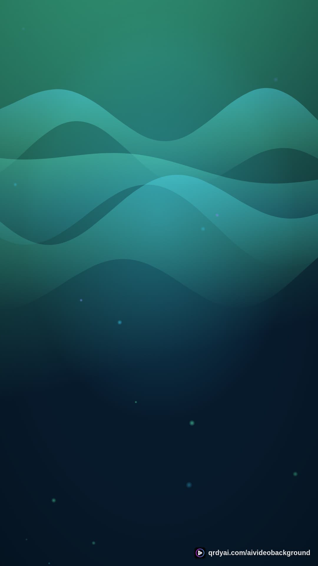 aurora breath portrait loop video background preview