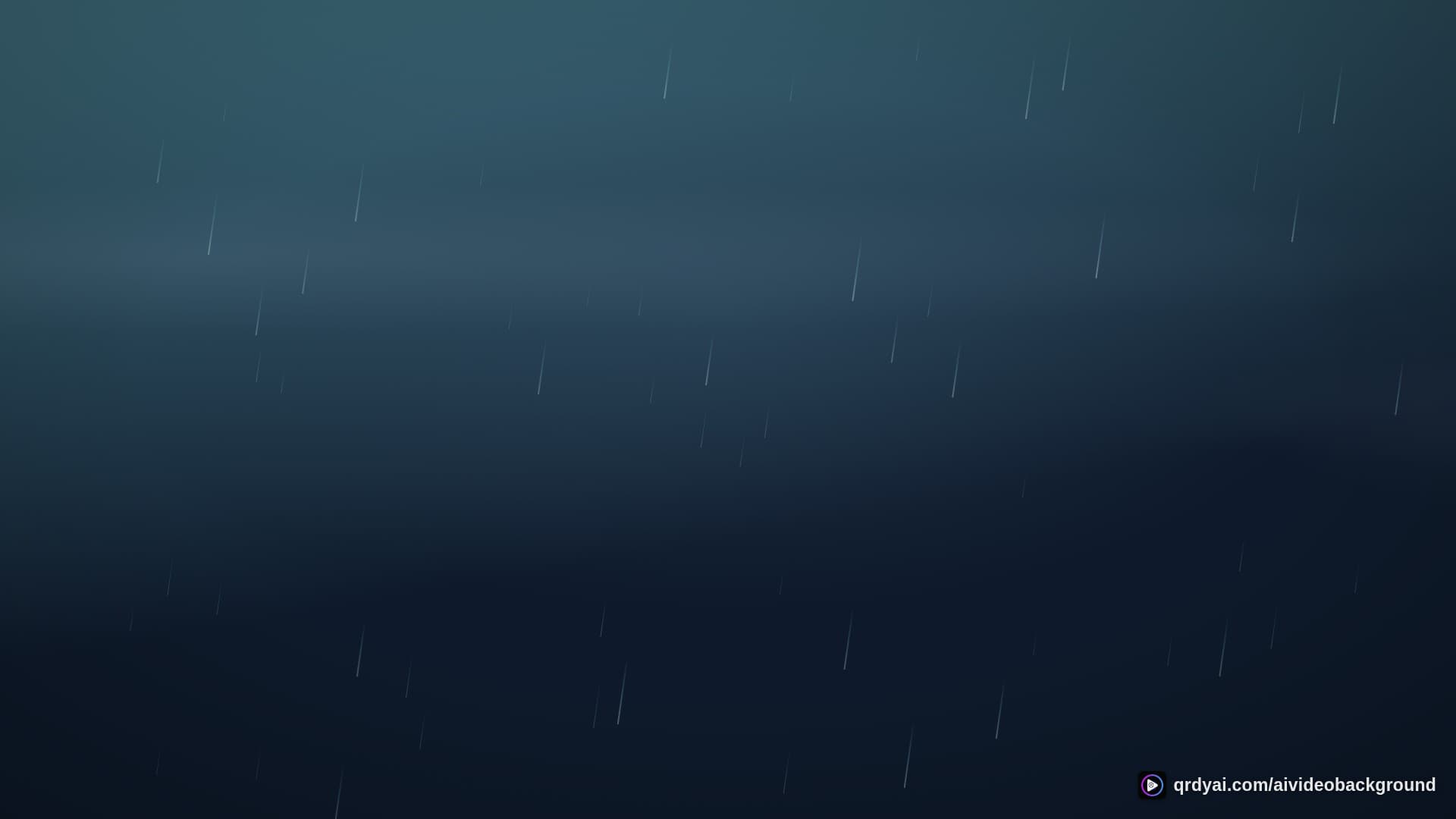 weather blue rain landscape loop video background preview