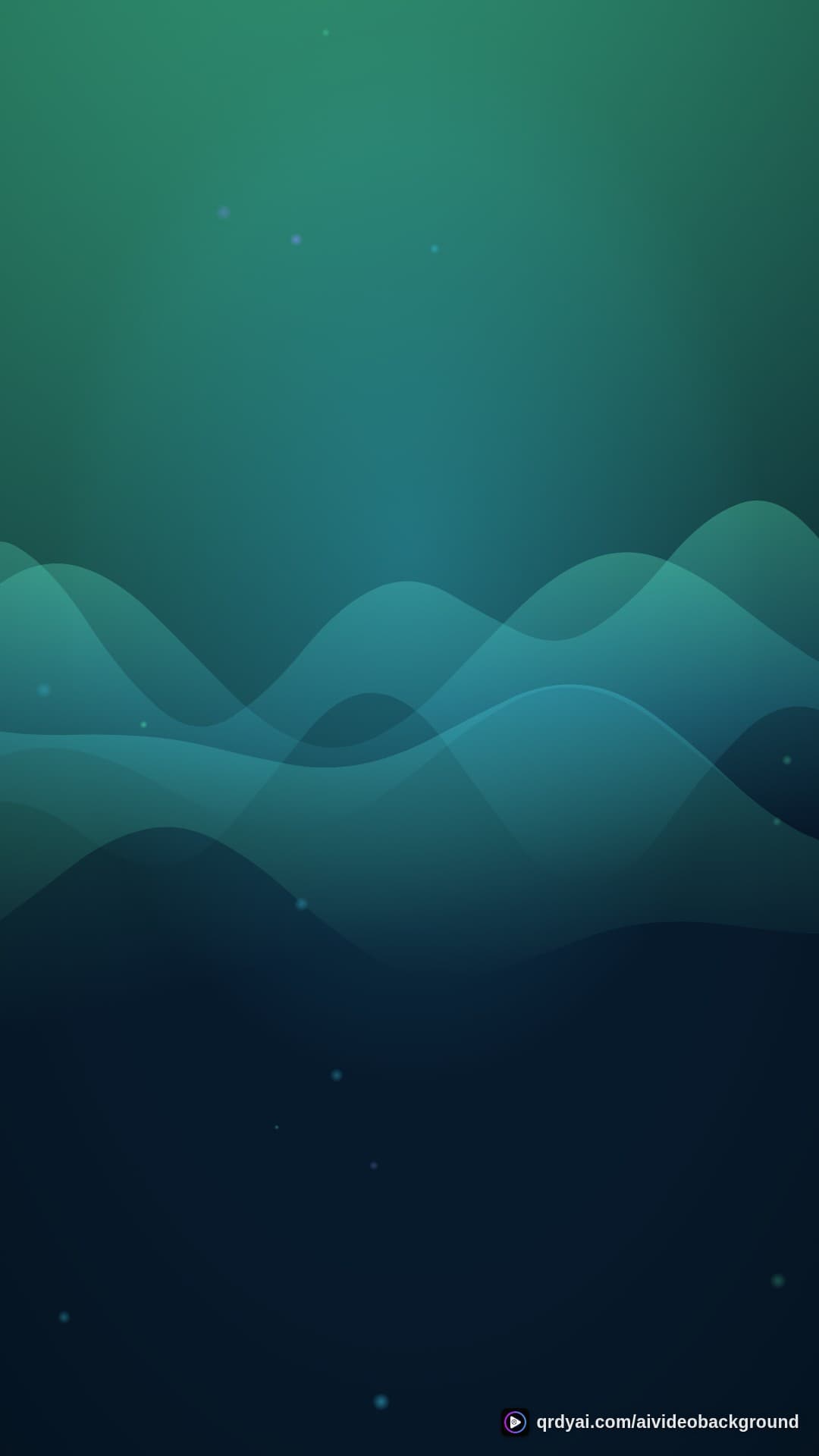 aurora breath portrait loop video background preview