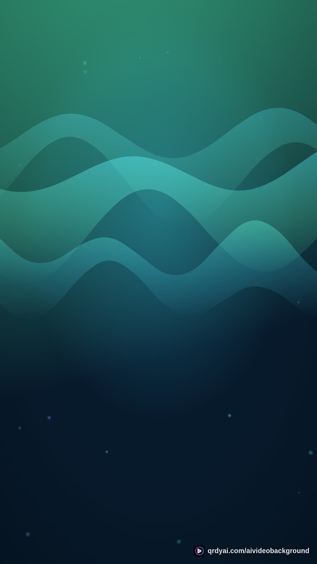 aurora breath portrait loop video background preview