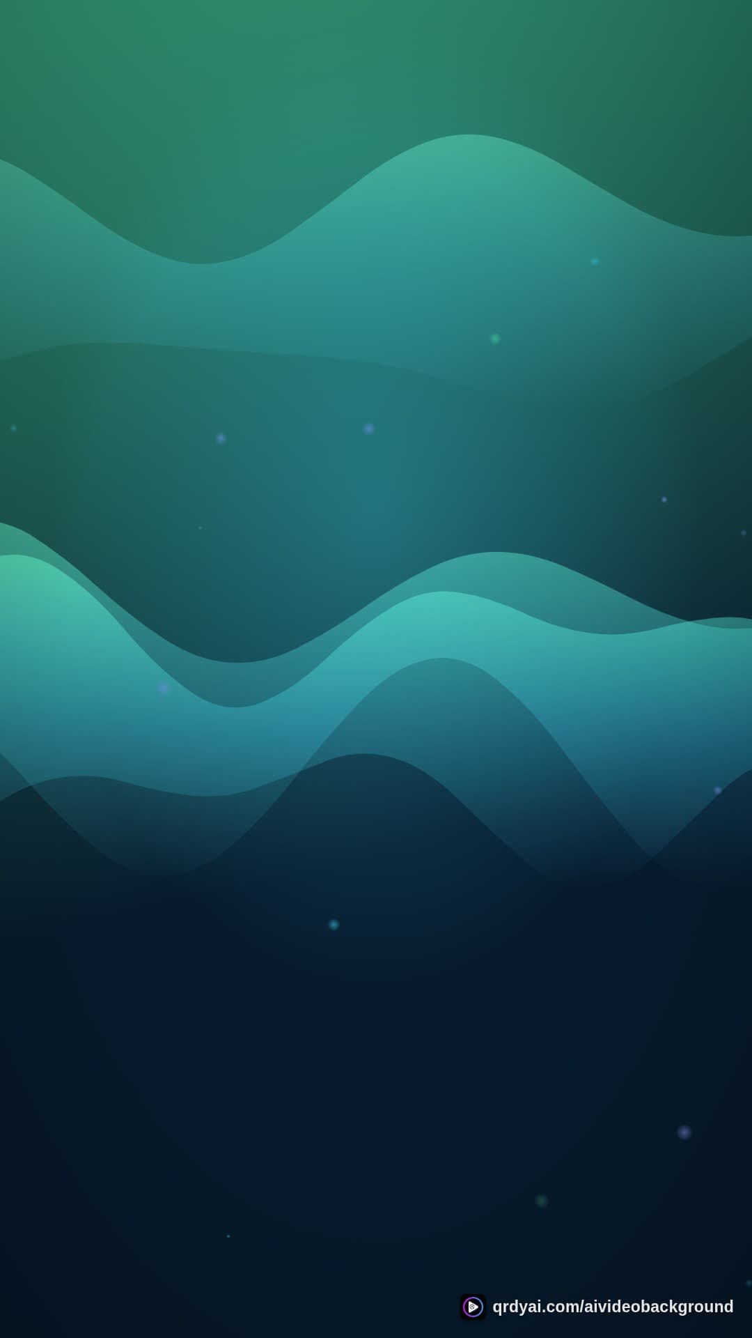 aurora breath portrait loop video background preview