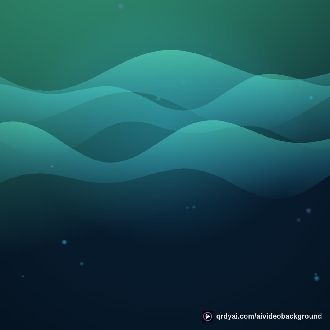 aurora breath square loop video background preview