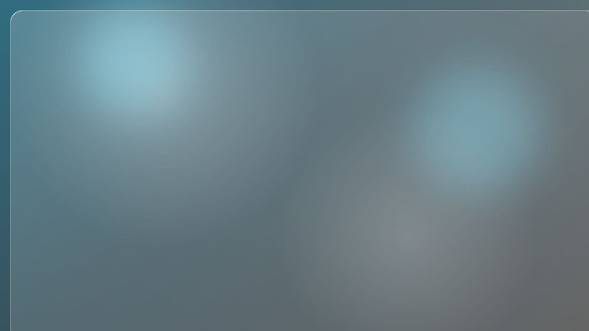 blurry gradient glass landscape loop video background preview
