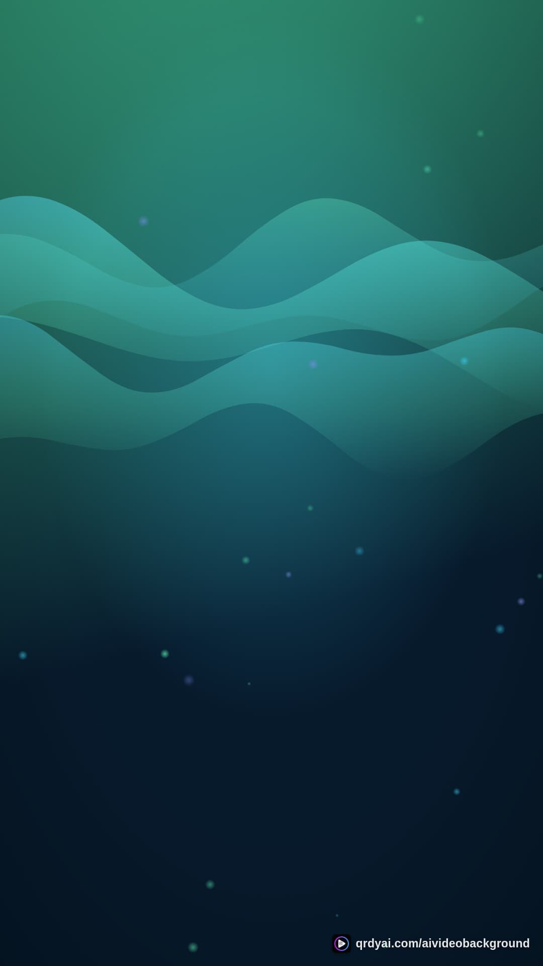 aurora breath portrait loop video background preview