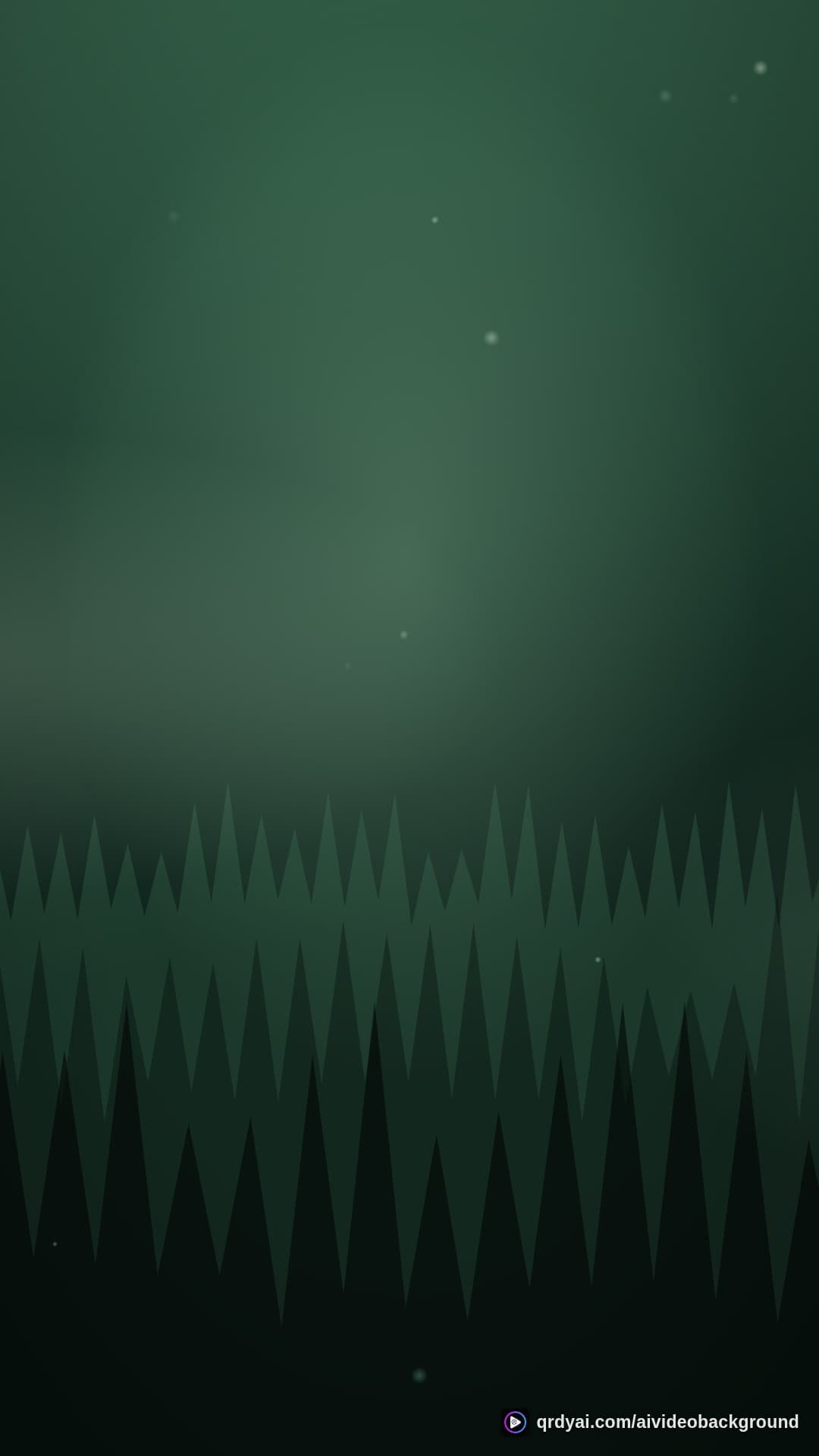 forest mist portrait loop video background preview