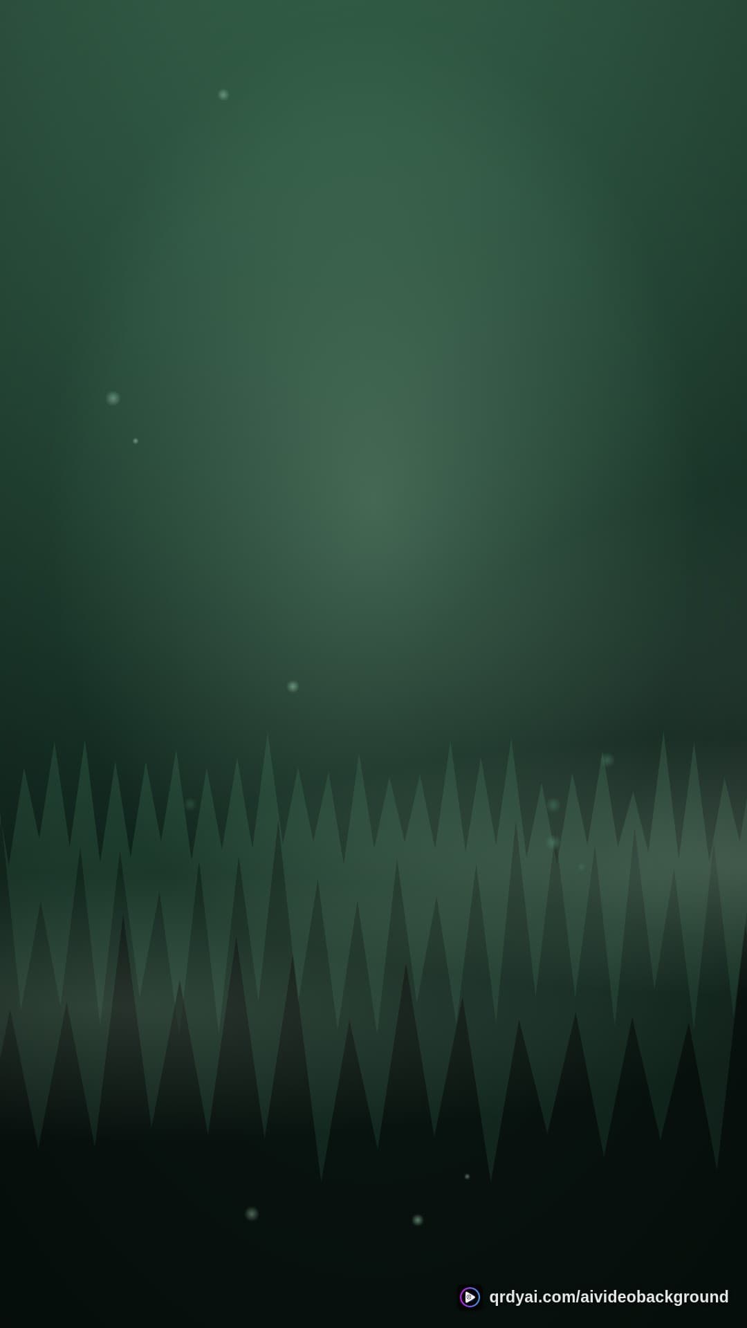 forest mist portrait loop video background preview