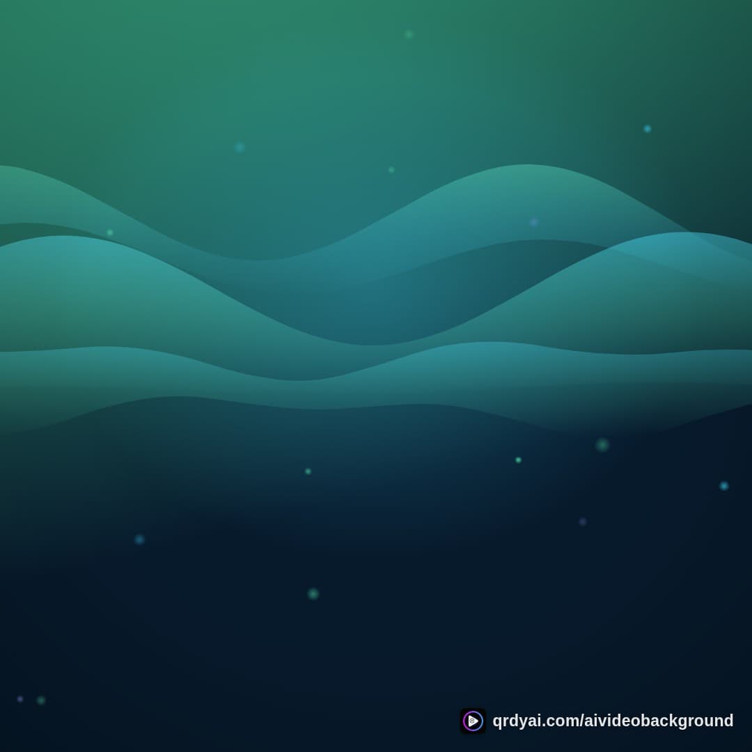aurora breath square loop video background preview