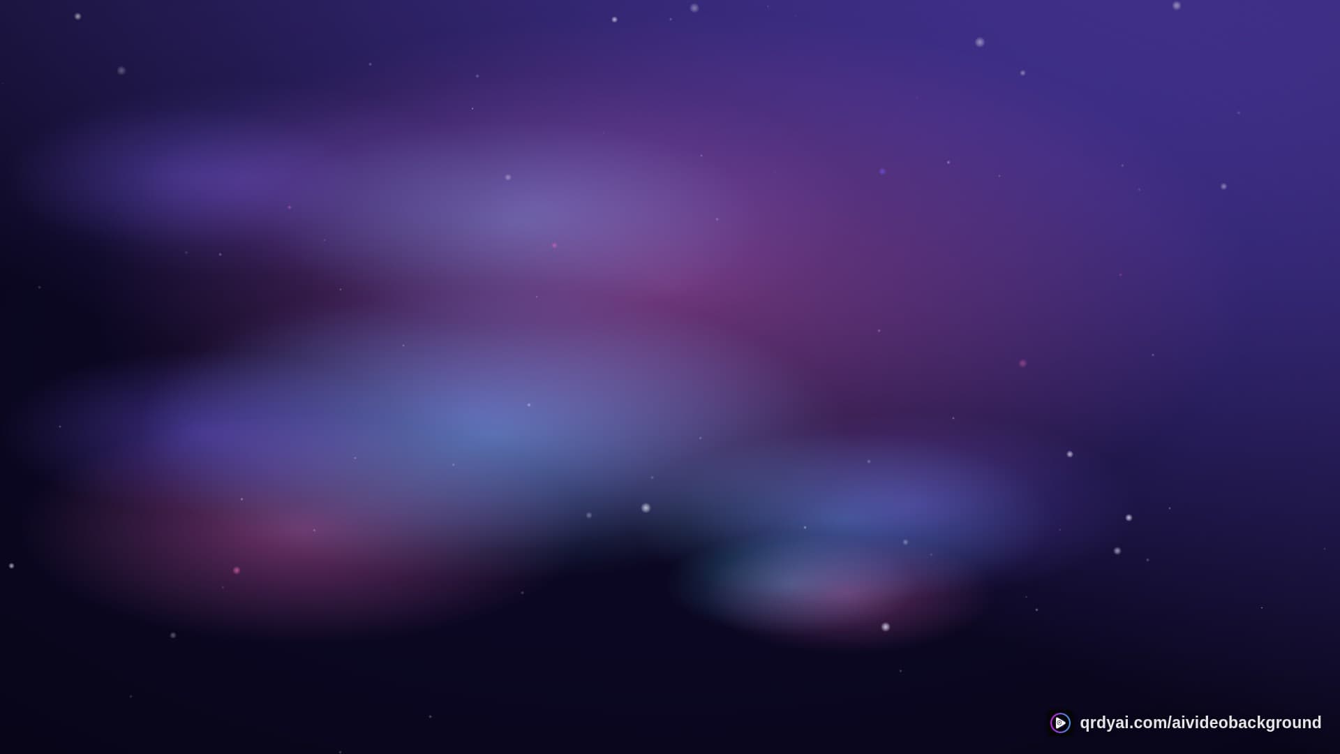 cosmos drift landscape loop video background preview