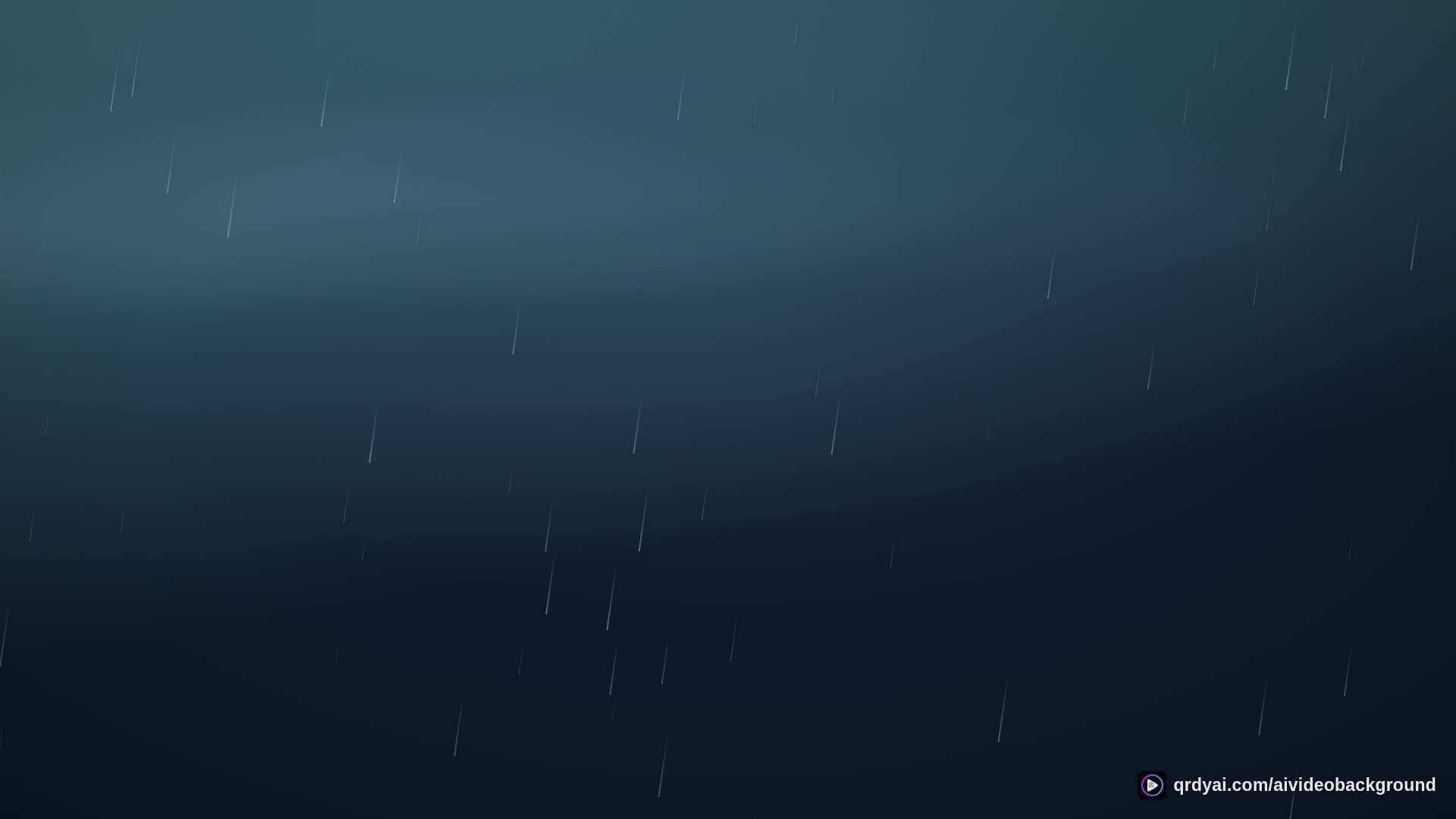 weather blue rain landscape loop video background preview