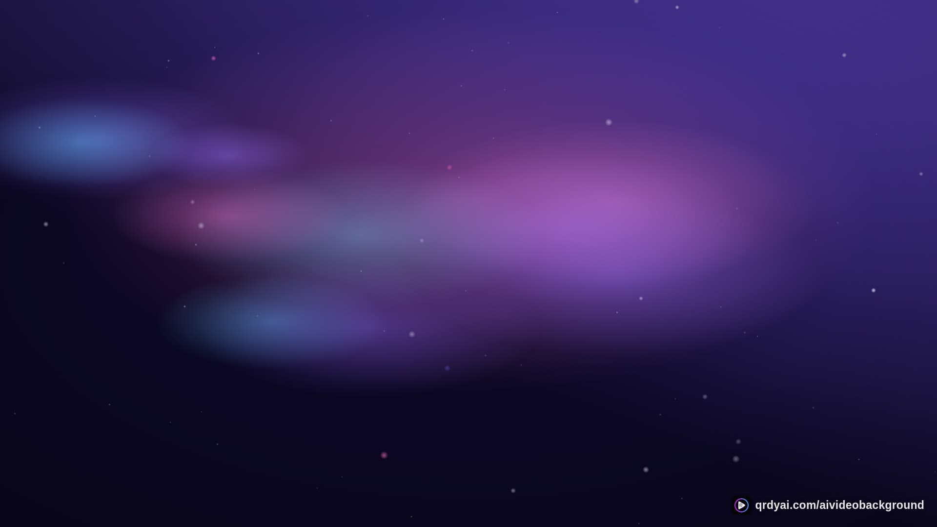 cosmos drift landscape loop video background preview