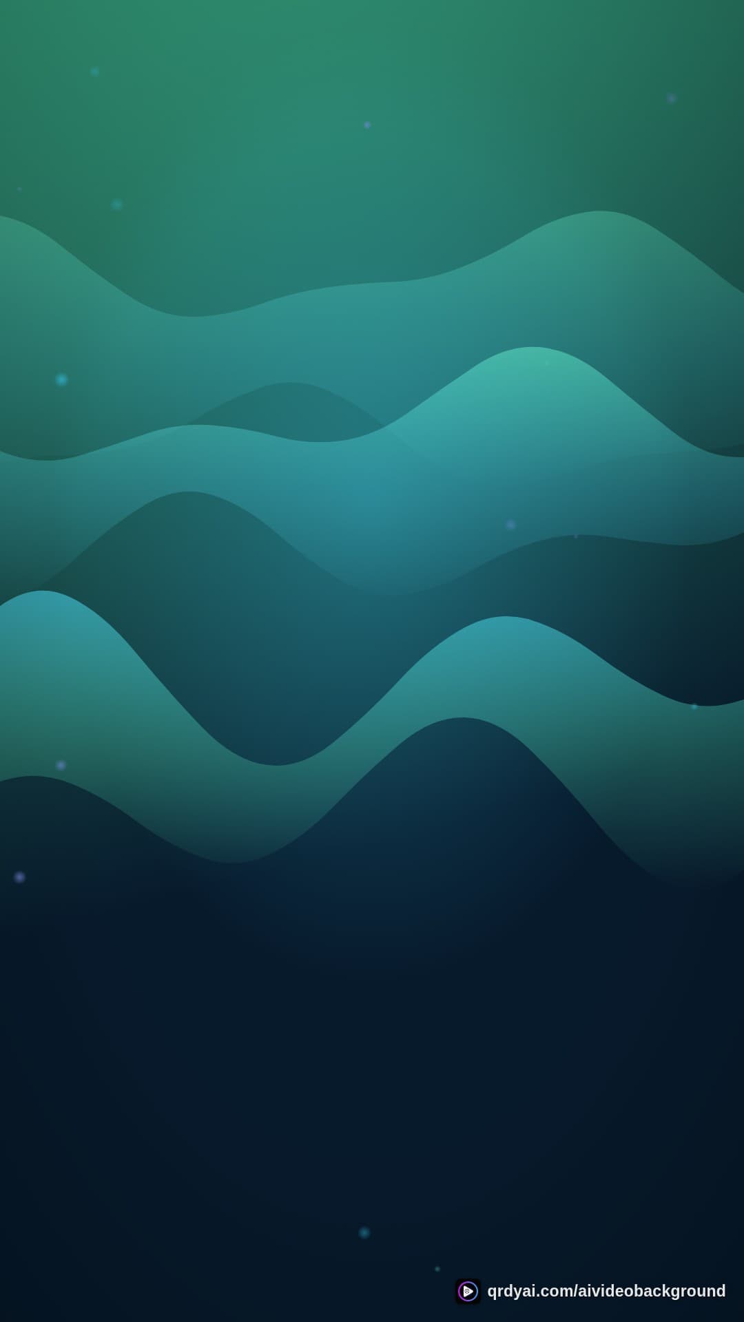 aurora breath portrait loop video background preview