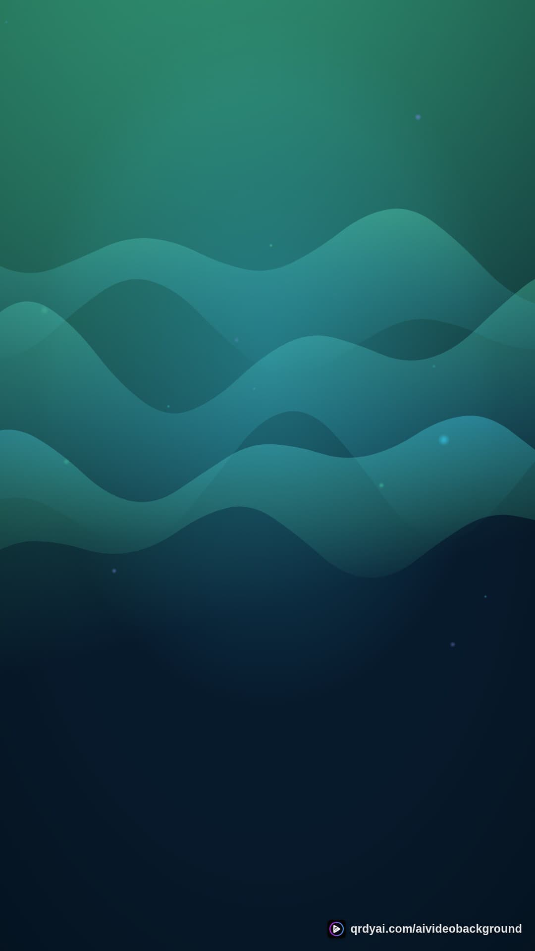 aurora breath portrait loop video background preview