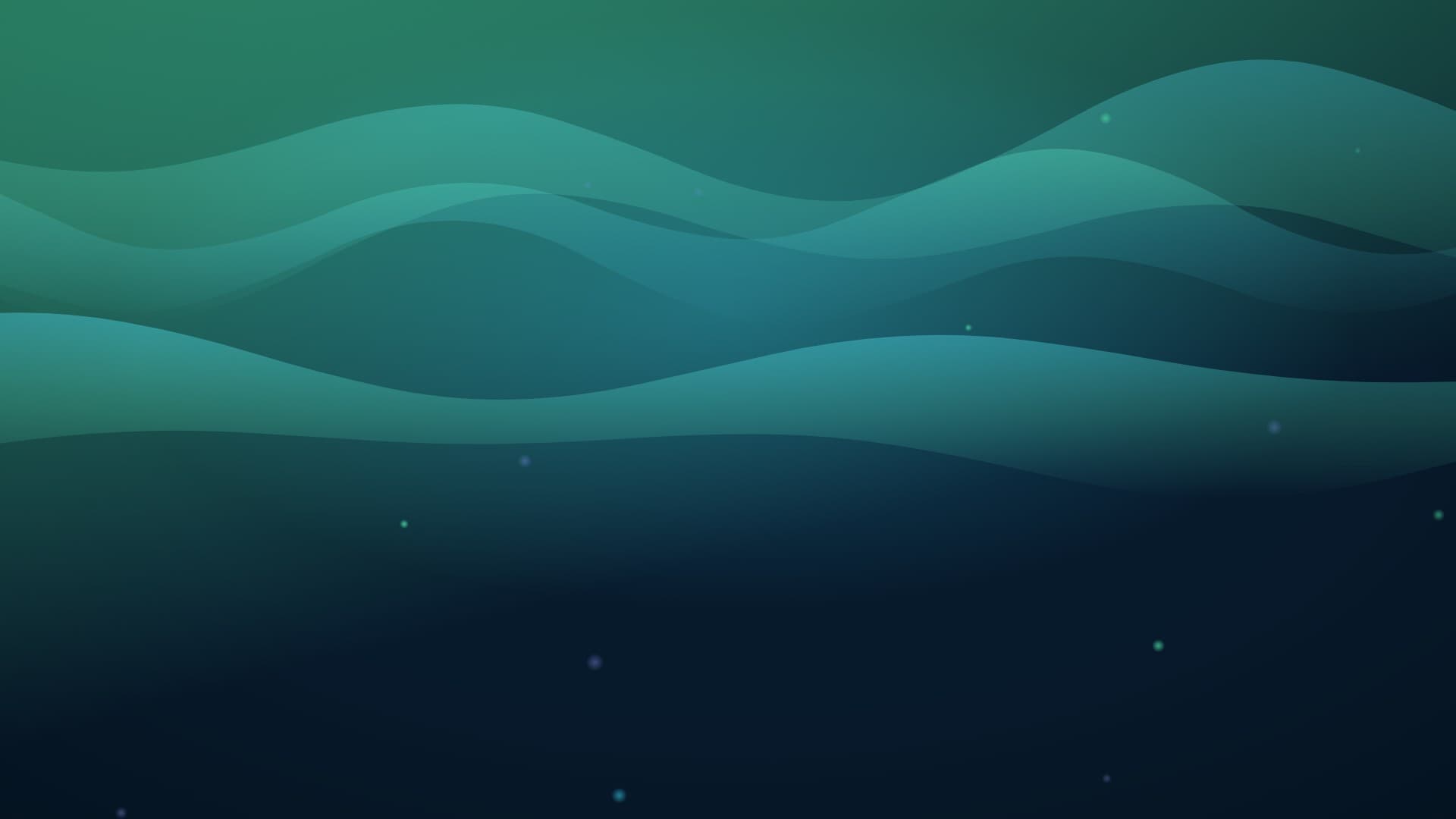 aurora breath landscape loop video background preview