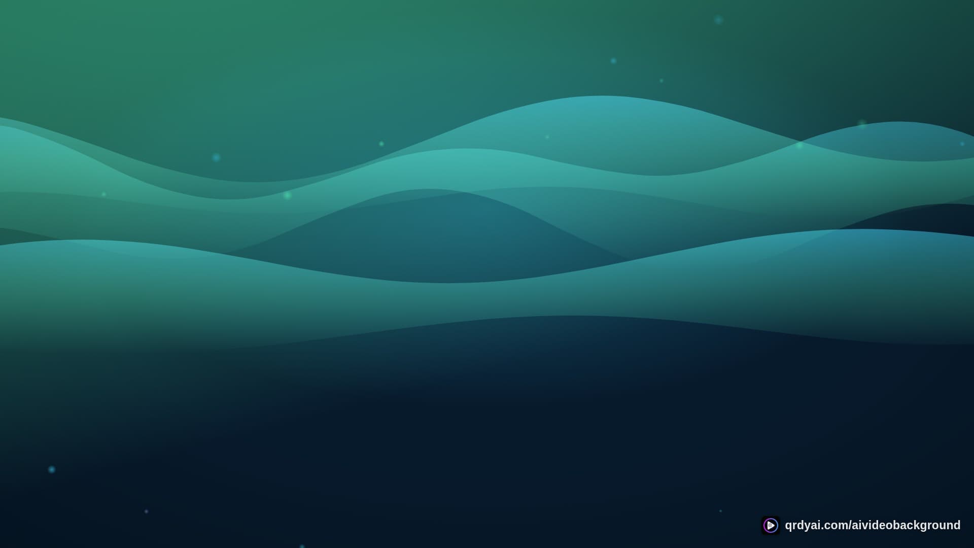 aurora breath landscape loop video background preview
