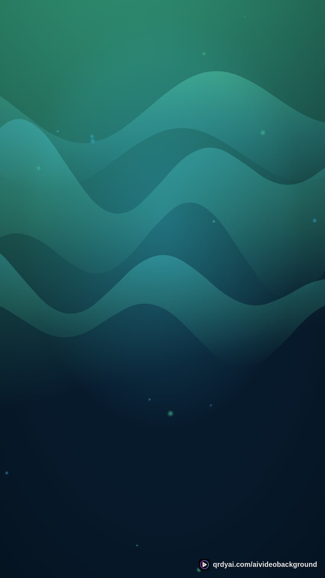 aurora breath portrait loop video background preview