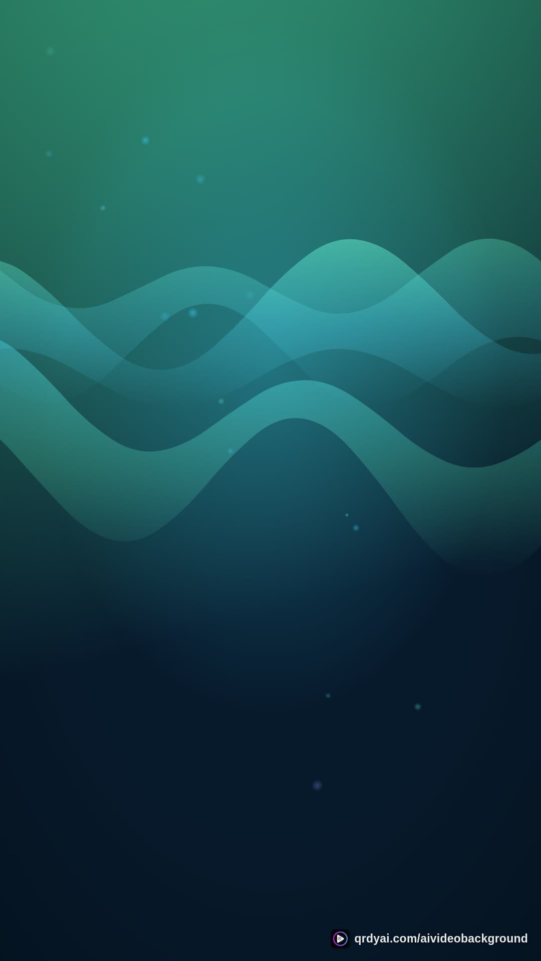 aurora breath portrait loop video background preview