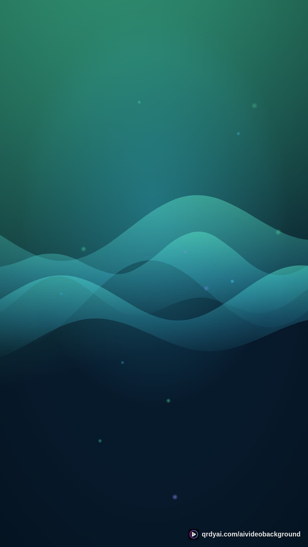 aurora breath portrait loop video background preview