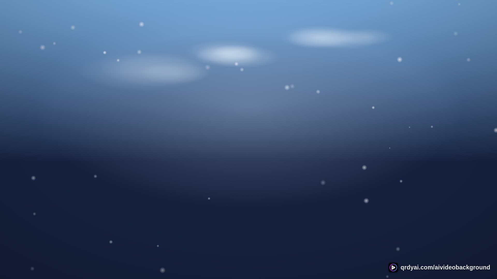 weather gentle snow landscape loop video background preview