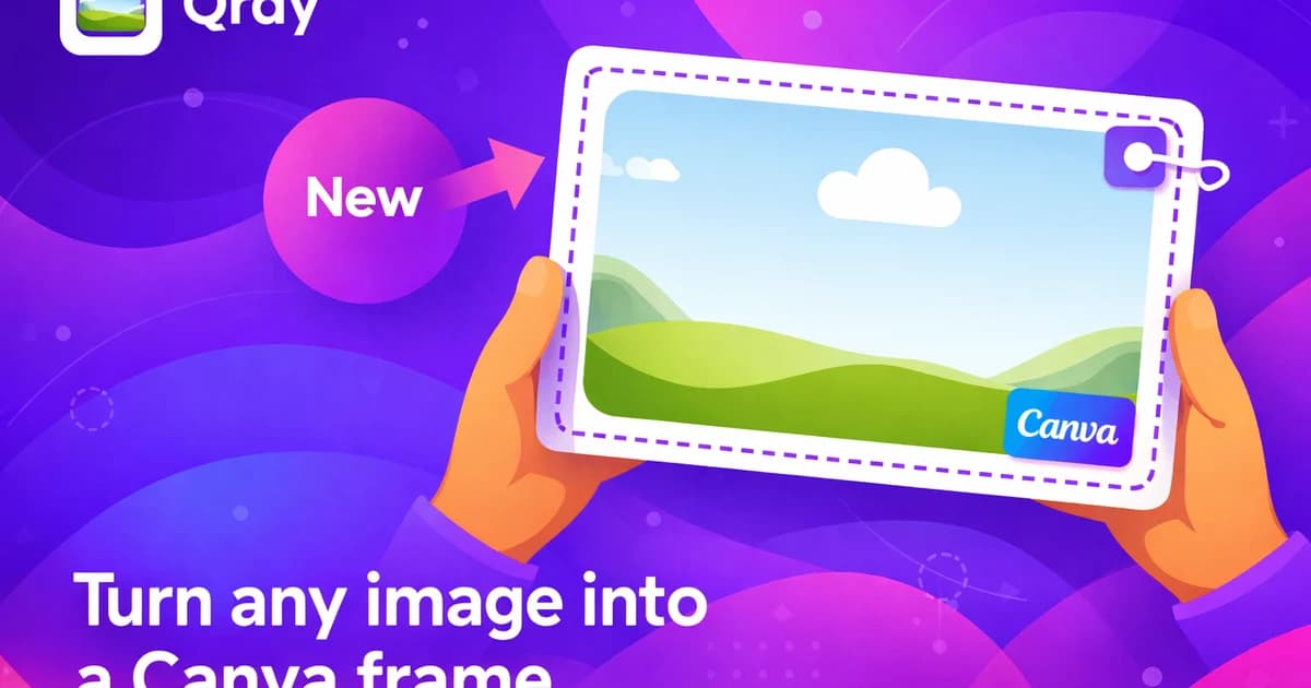 How to convert images into custom Canva frames with Image to Frame